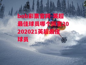 bob彩票官网-英超最佳球员哪个厉害20202021英超最佳球员