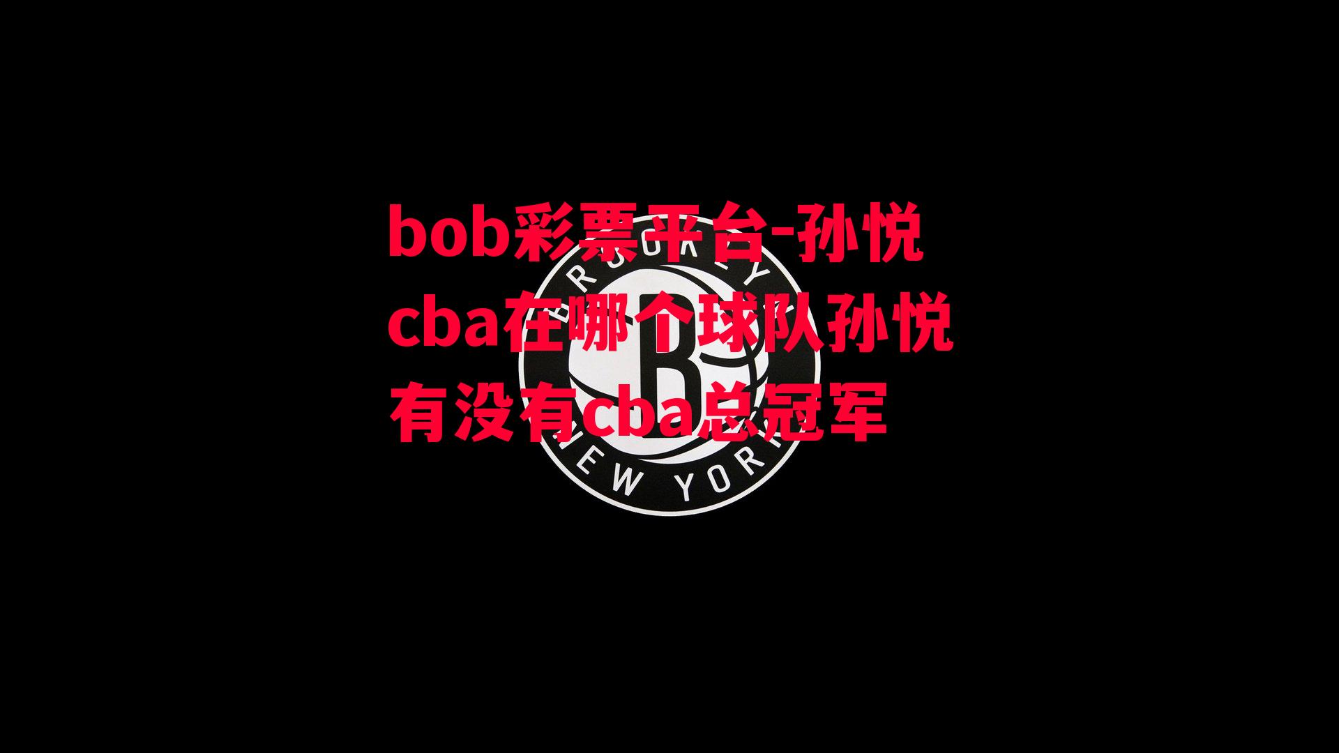 孙悦cba在哪个球队孙悦有没有cba总冠军